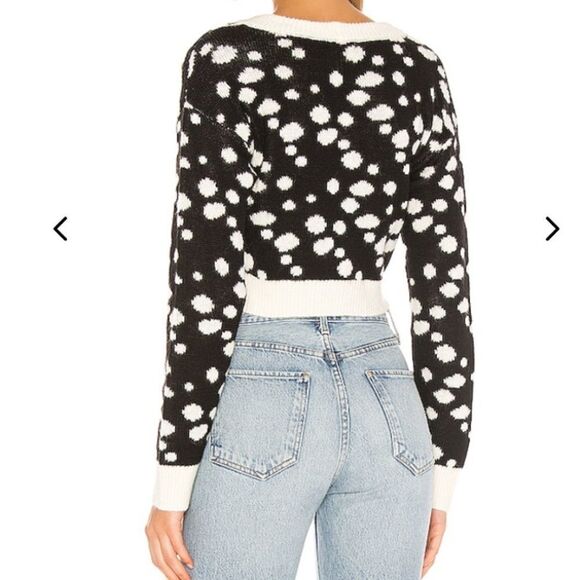 NWT LOVERS + FRIENDS Myla Cropped Sweater - Picture 3 of 4